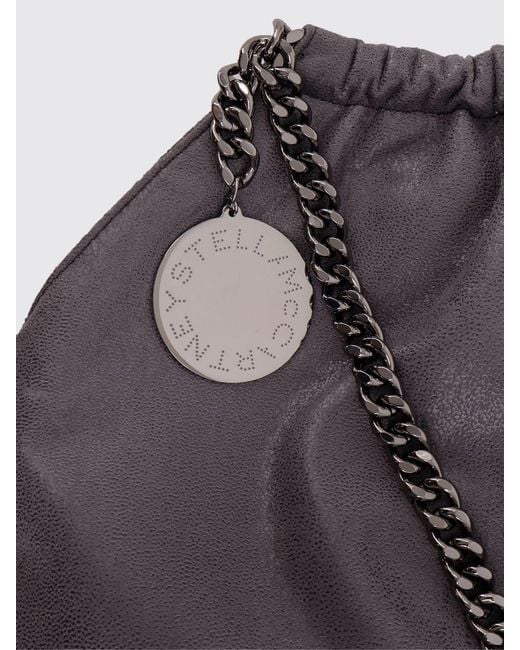 Stella McCartney Purple Falabella Faux Suede Bag