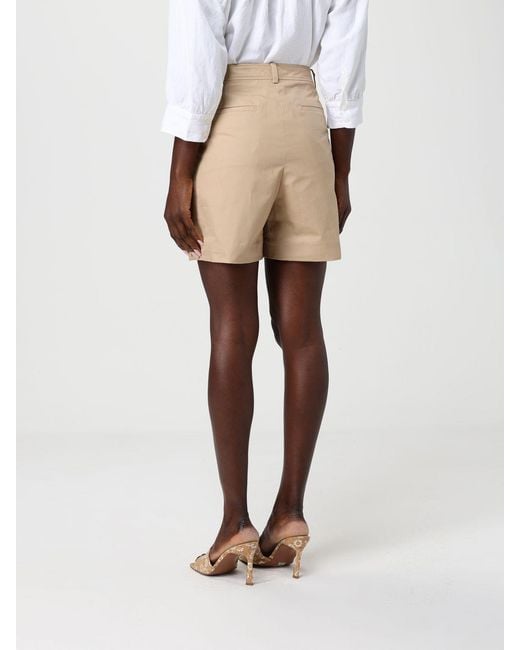 Ralph Lauren Natural Cotton Poplin Shorts