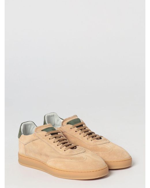 Soldini 80 Natural Akira Suede Sneakers for men