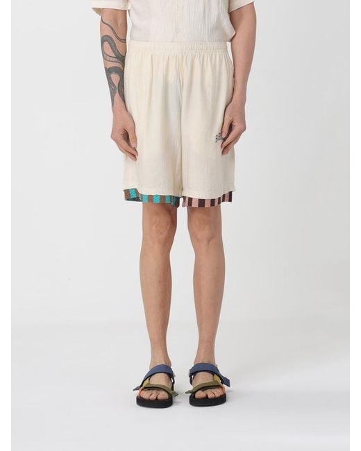Barrow Natural Cotton Blend Shorts for men