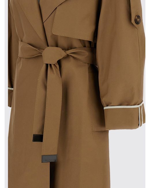 Max Mara Natural Cotton Trench Coat