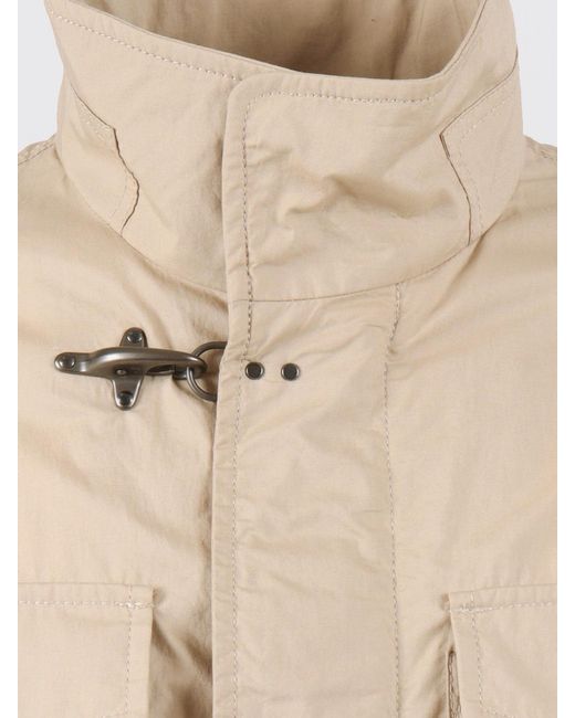 Fay Natural Cotton Jacket With Hook for men