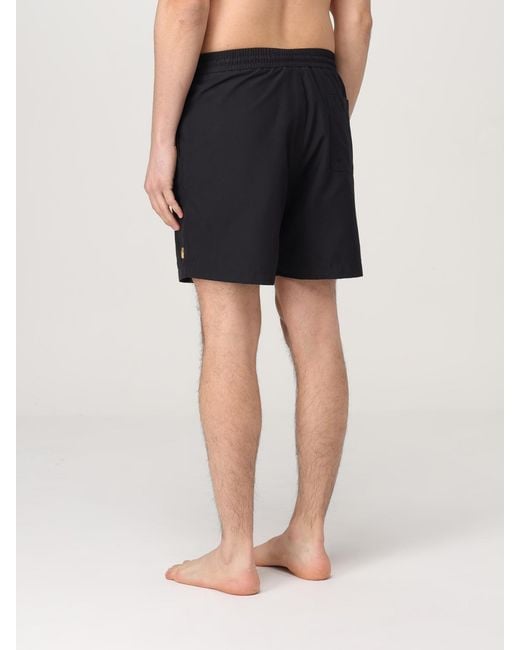 Carhartt Black Chase Swim Trunks Quickdrying for men