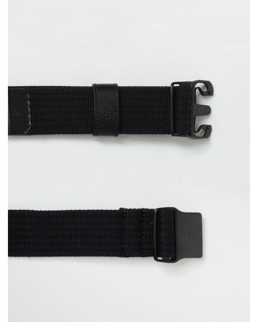 Cintura in tessuto di Y-3 in Black da Uomo