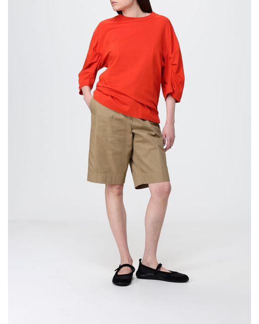 Dries Van Noten Red Cotton T-Shirts