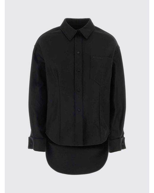Balenciaga Black Cotton Shirt