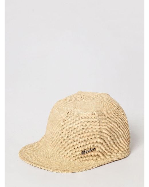 Borsalino Natural Timothee Raffia Crochet Hat for men