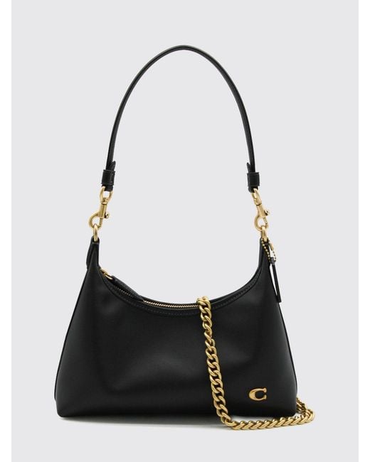 COACH Black Shoulder Bag