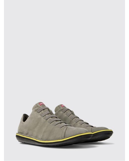 Camper White Beetle Nubuck Sneakers for men