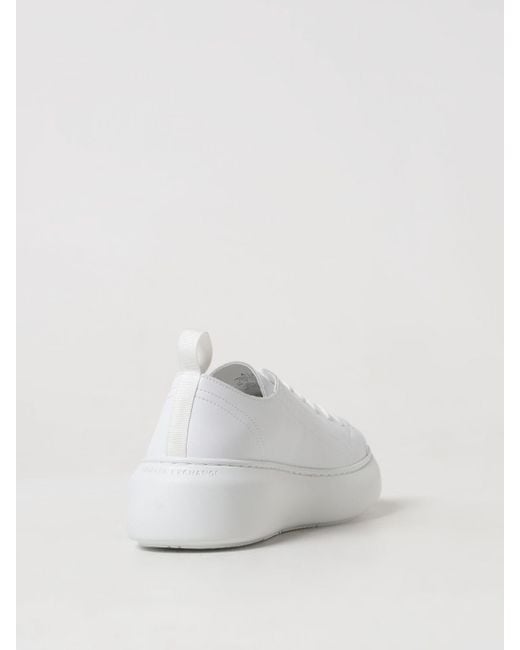 Sneakers in pelle di Armani Exchange in White