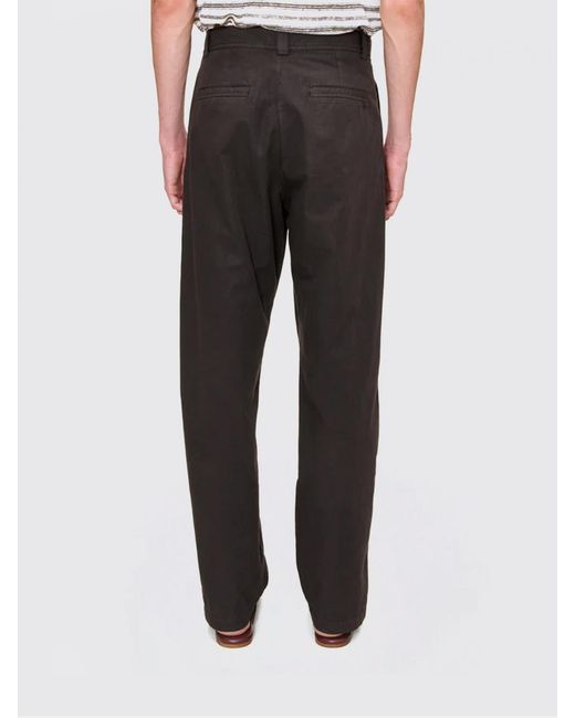 A.P.C. Black Dan Organic Cotton Chino Trousers for men