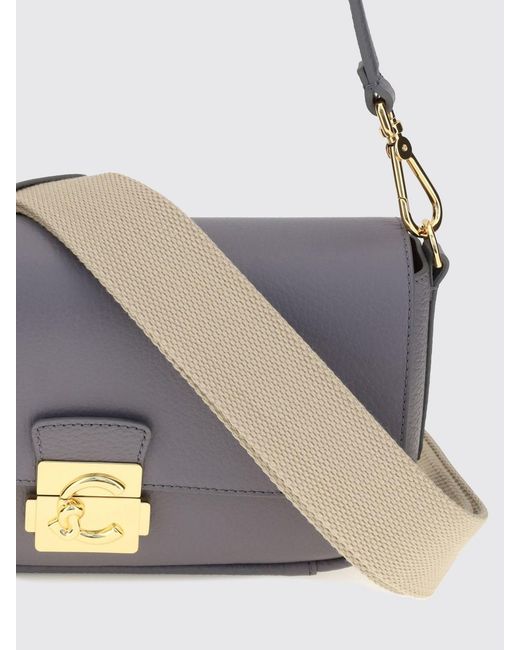 Coccinelle Gray Shoulder Bag