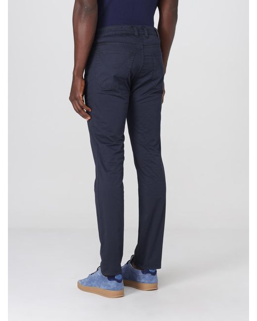 Jeckerson Blue Pants for men