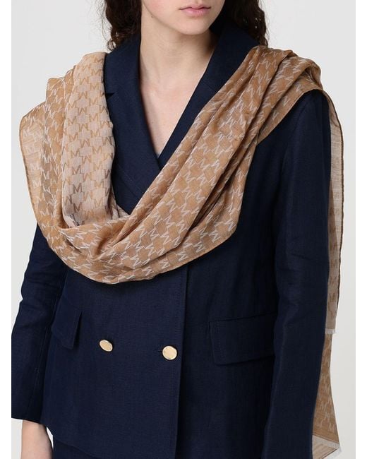 Sciarpa di Max Mara in Natural