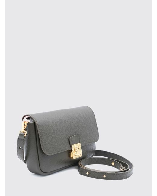 Coccinelle Gray Shoulder Bag