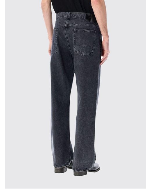 Our Legacy Blue Third Cut Straight Cotton Denim Jeans for men