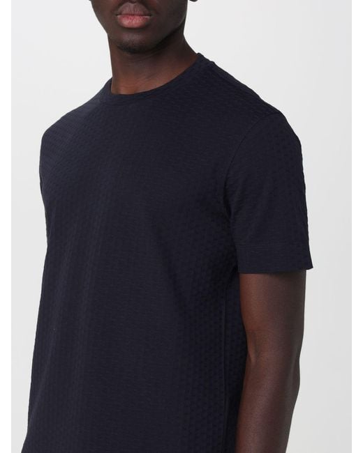 Emporio Armani Blue Polo Shirt for men