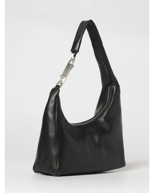 Rick Owens Black Gemini Leather Bag