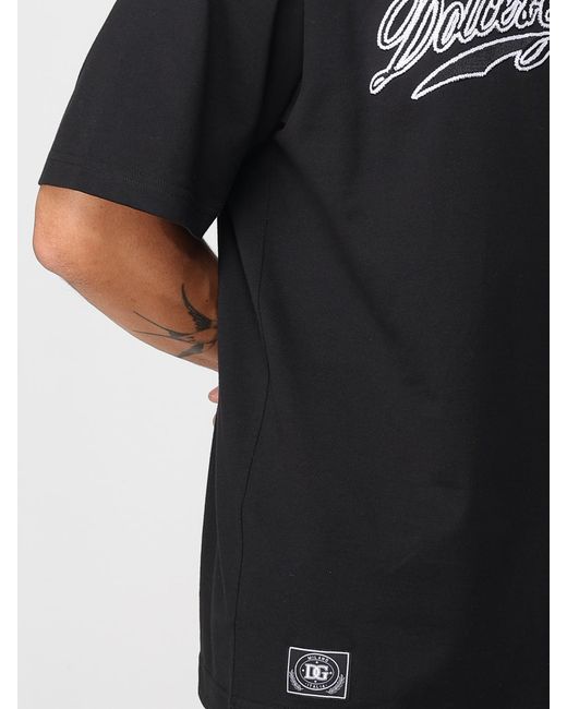 T-Shirts di Dolce & Gabbana in Black da Uomo