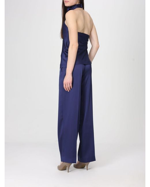 Stella McCartney Blue Satin Top