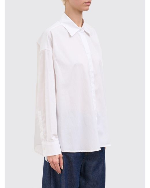 Dondup White Cotton Shirt