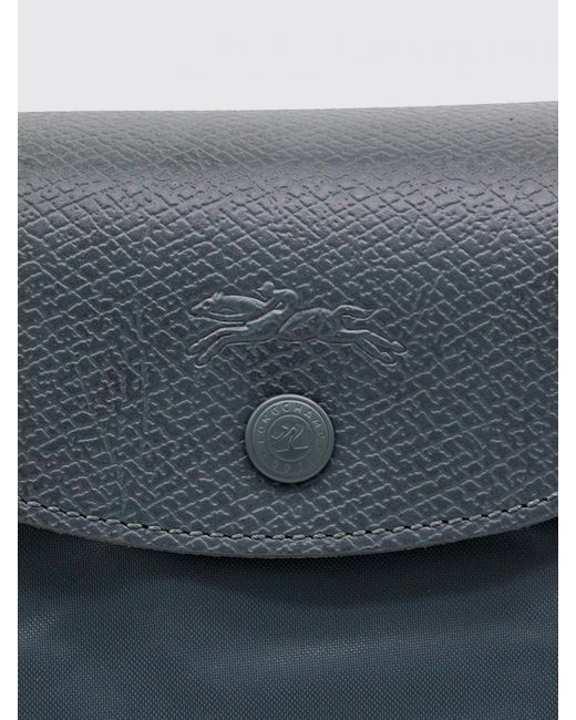 Longchamp Blue Le Pliage Small Foldable Handbag