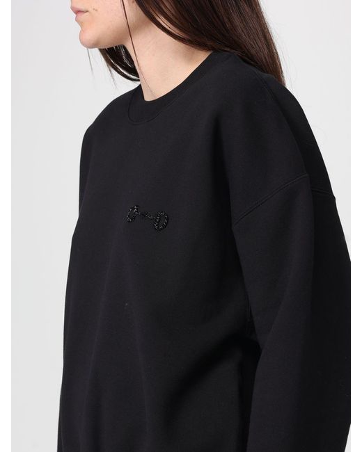 Gucci Blue Horsebit Cotton Crewneck Sweatshirt