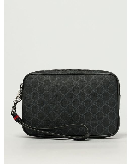 Pouch di Gucci in Black da Uomo