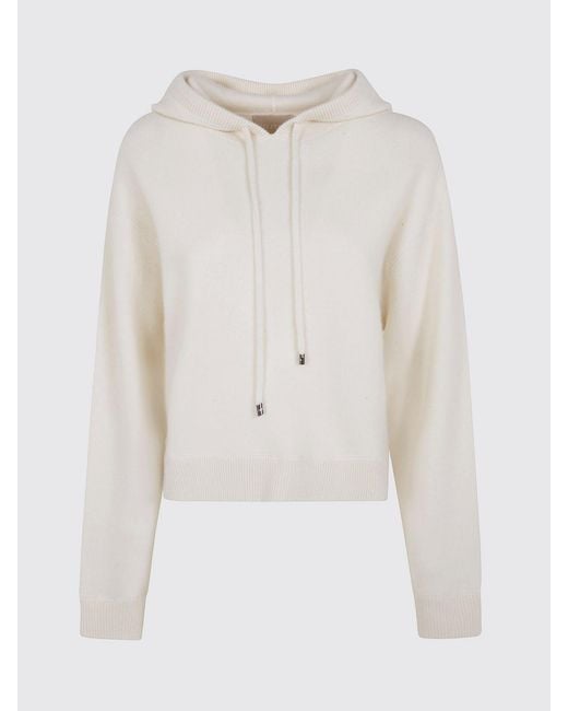 Kujten Natural Hooded Knitted Jumper
