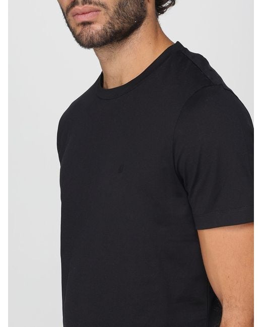 Dondup Black Basic Cotton T-Shirt for men