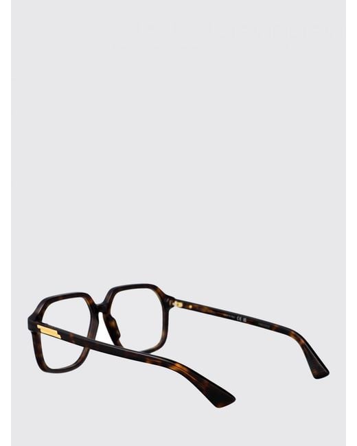 Bottega Veneta Brown Acetate Optical Glasses for men