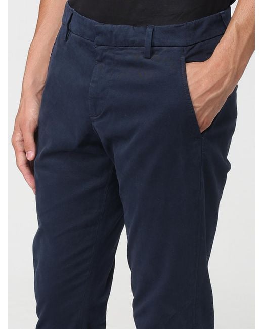 Dondup Blue Trousers for men