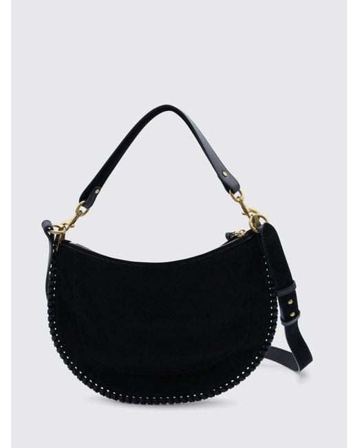 Isabel Marant Black Oskan Suede Bag