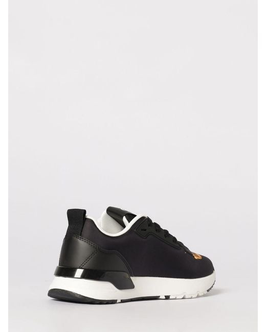 Versace Jeans Couture White Baroque Print Fabric Sneakers