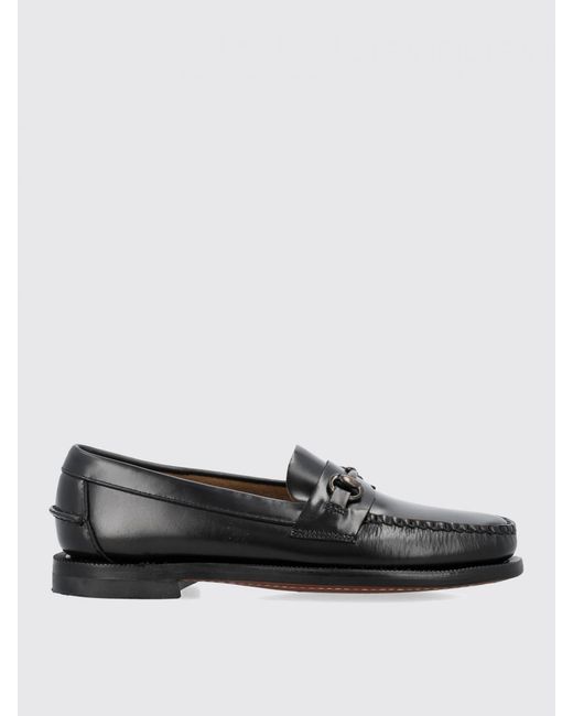 Sebago Black Flat Shoes