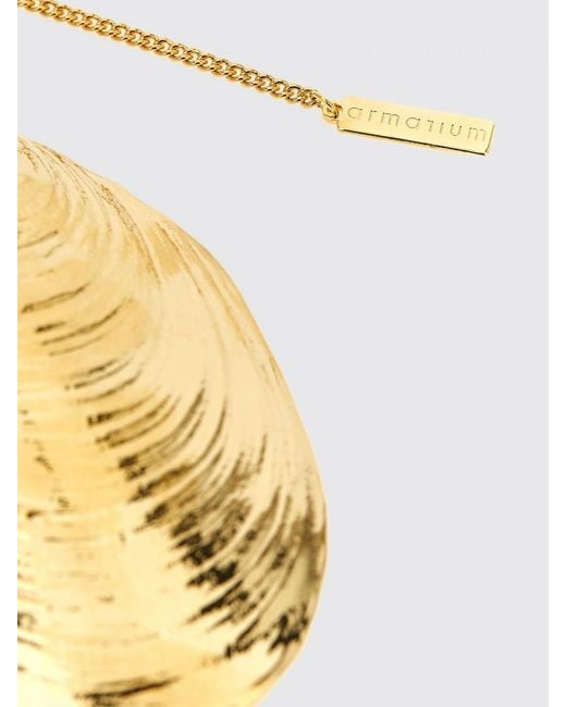 ARMARIUM White Brass Necklace With Pendant