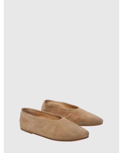 Marsèll Natural Coltellaccio Suede Ballerinas