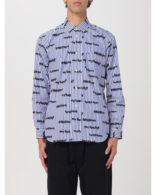 Camisa Hombre Comme des Garçons de hombre de color Blue