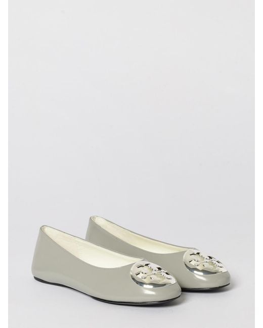 Tory Burch White Ballet Flat