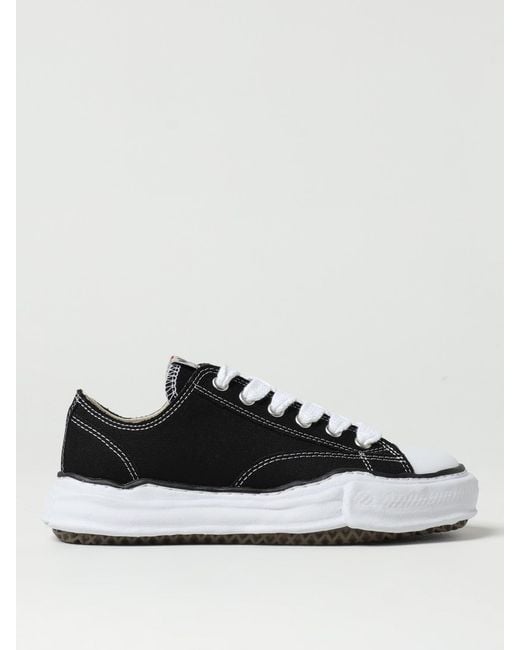 Maison Mihara Yasuhiro Black Peterson Canvas Sneakers for men