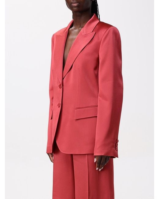 Alberta Ferretti Red Blazer