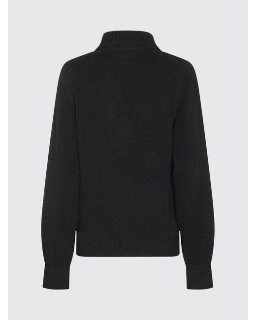 Khaite Black Polo Shirt
