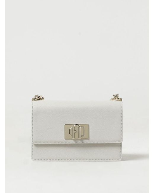 Furla Natural 1927 Bag In Grained Leather