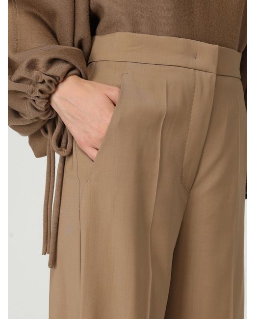 Max Mara Natural Trousers