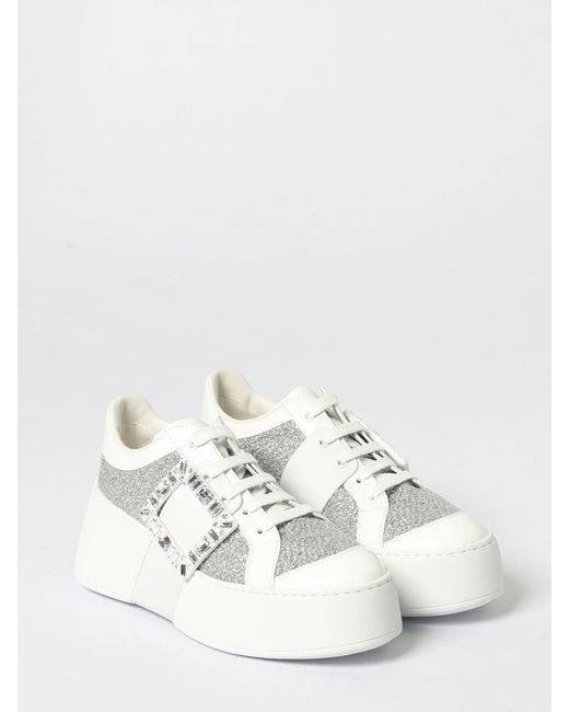 Roger Vivier White Sneakers
