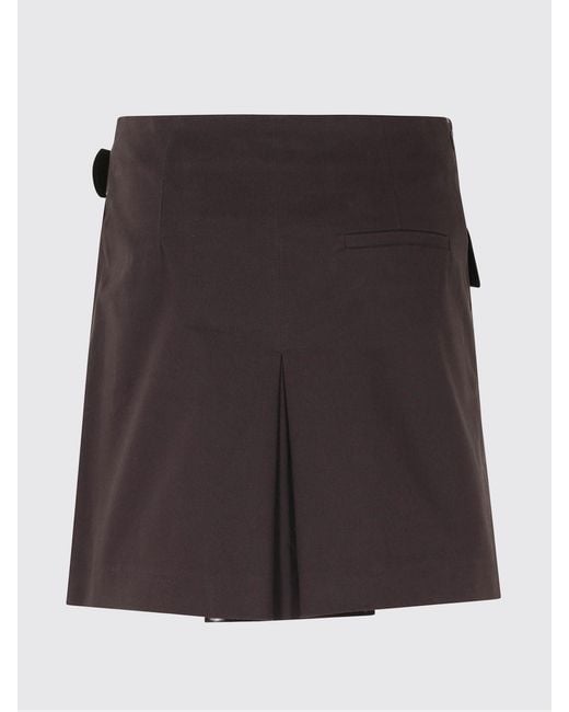 Semicouture Brown Skirt