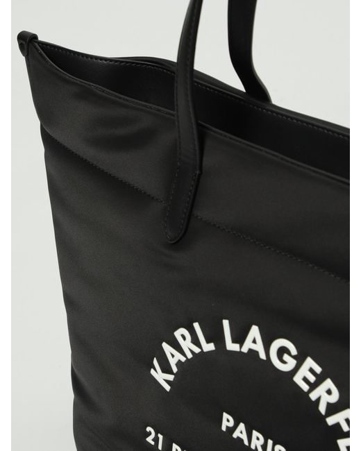 Karl Lagerfeld Black Backpack