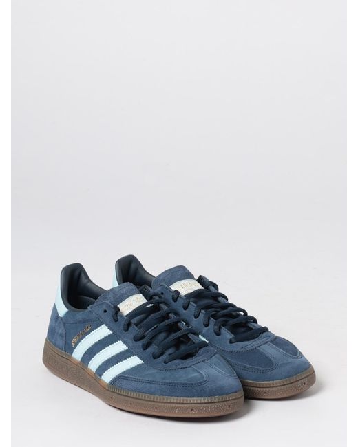 Adidas Originals Blue Handball Spezial Suede Sneakers for men