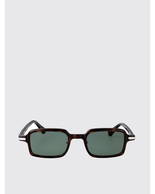 Cartier White Recycled Acetate Sunglasses for men