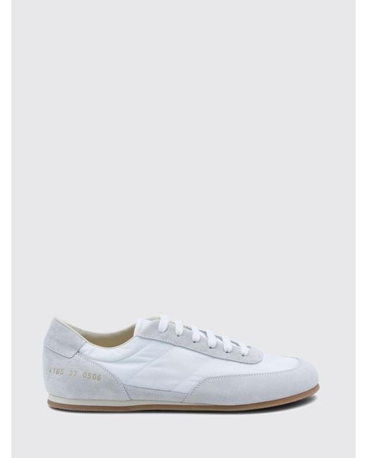 Common Projects White Minimal Runner Sneakers